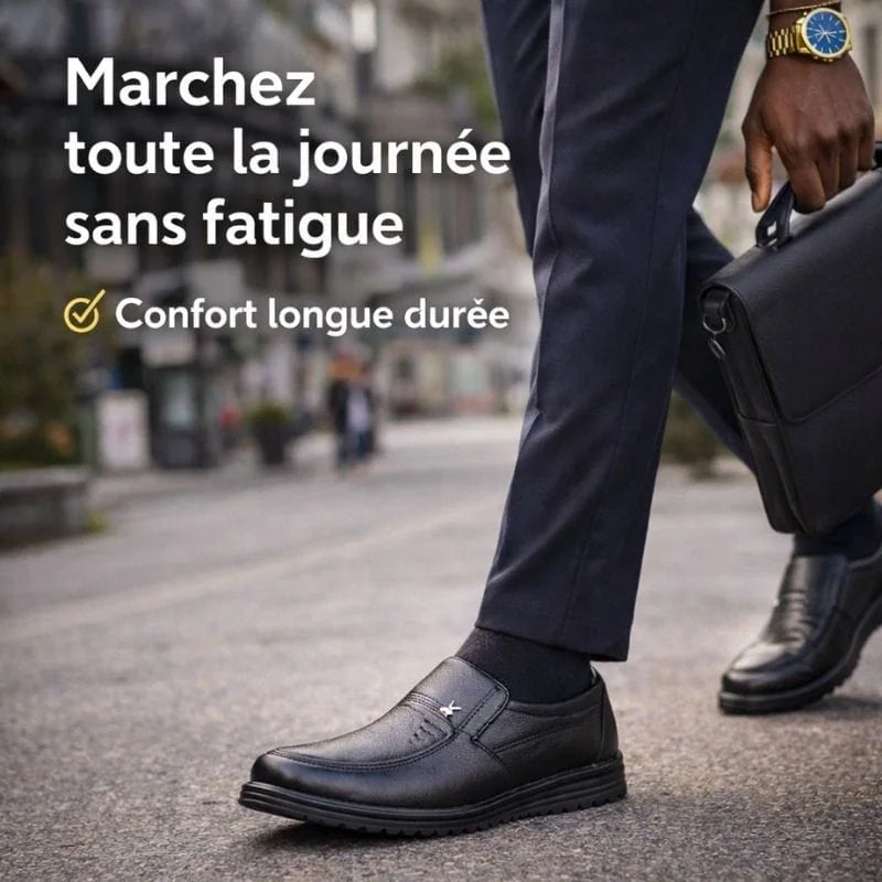 Chaussures Homme en Cuir Véritable – Élégance & Confort Durable