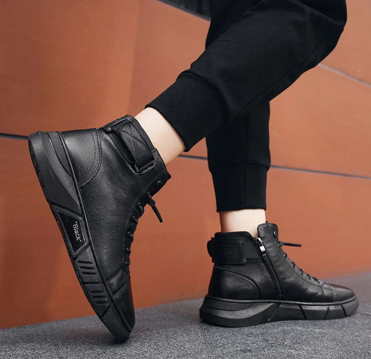 Chaussures en Cuir de Qualité pour Hommes - Livraison Gratuite