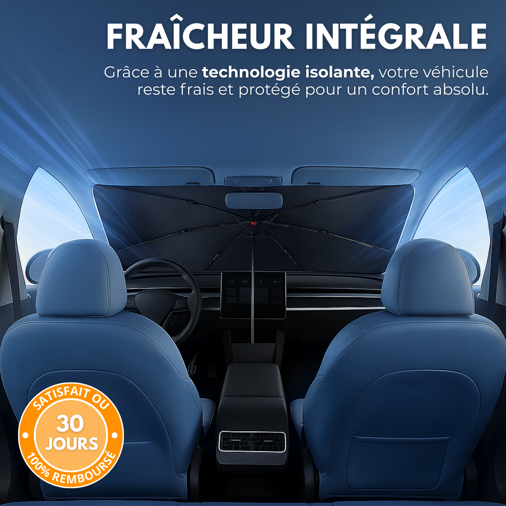 Pare-Soleil Avant Anti-Chaleur UVX 26 PRO™ – Jusqu’à -30 °C dans l’habitacle