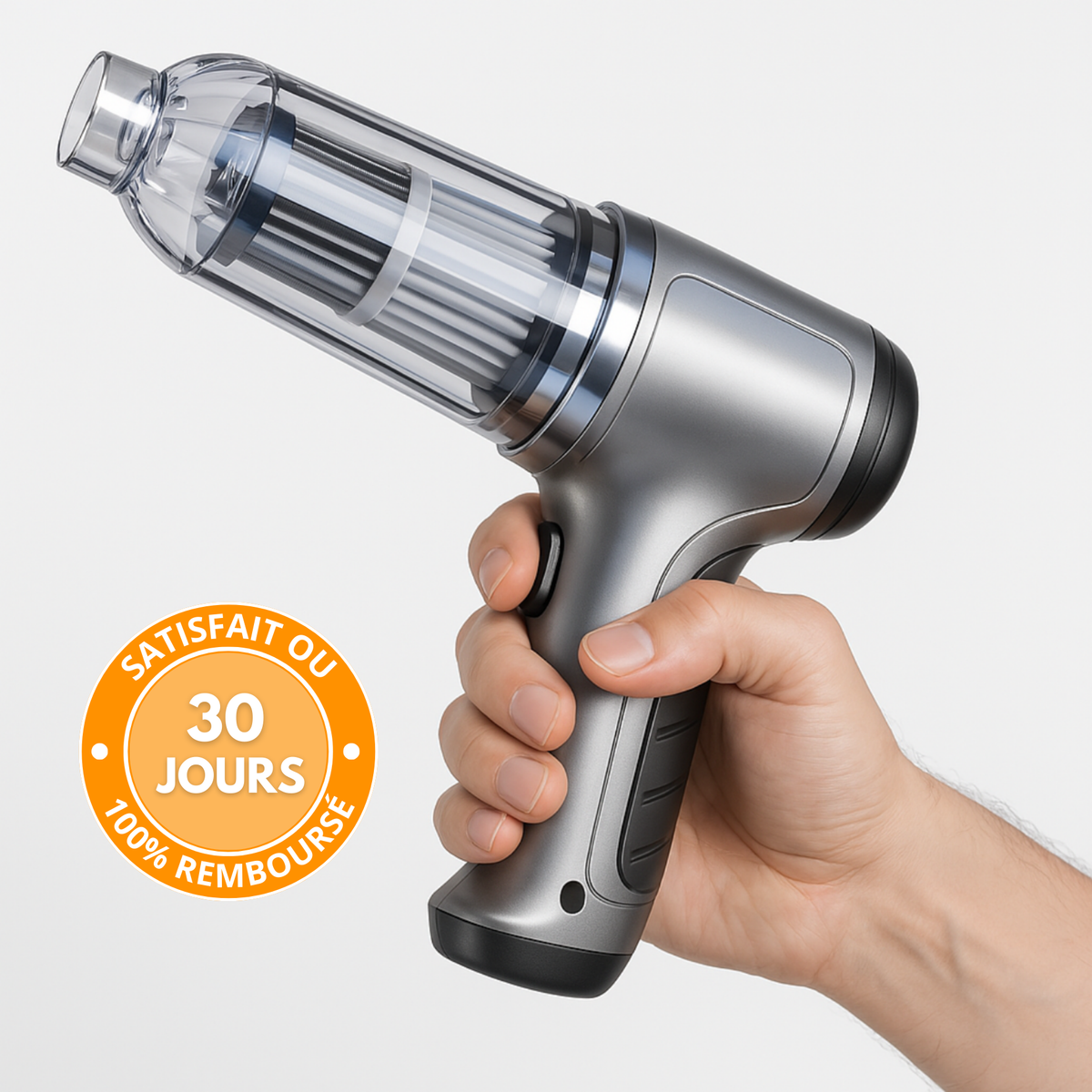 Aspirateur Voiture Sans Fil – Voiture Propre en 5 Minutes