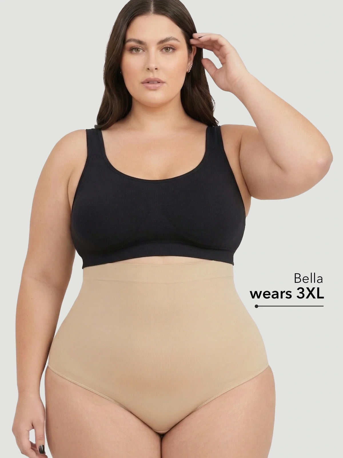 Culotte Gainante Taille Haute – Ventre Plat, Ne Glisse Pas