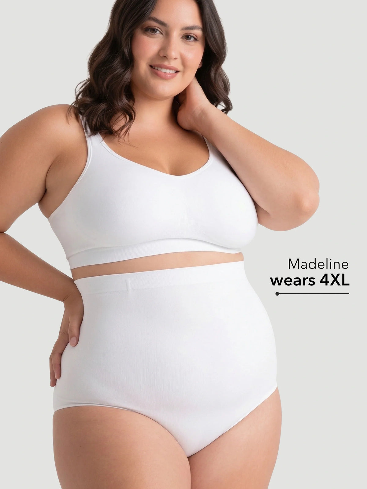 Culotte Gainante Taille Haute – Ventre Plat, Ne Glisse Pas