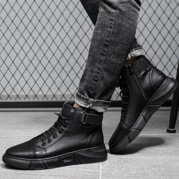 Chaussures en Cuir de Qualité pour Hommes - Livraison Gratuite