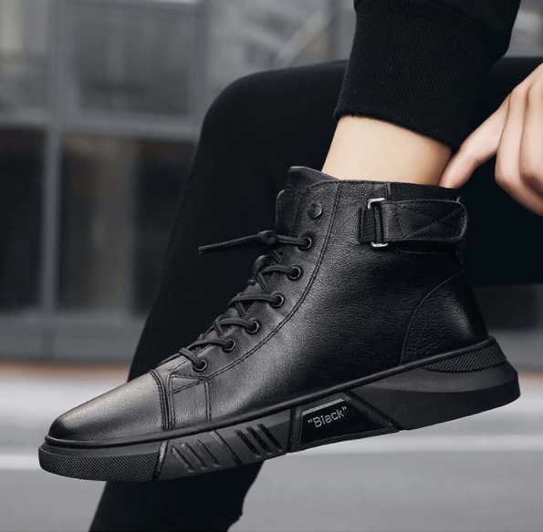 Chaussures en Cuir de Qualité pour Hommes - Livraison Gratuite