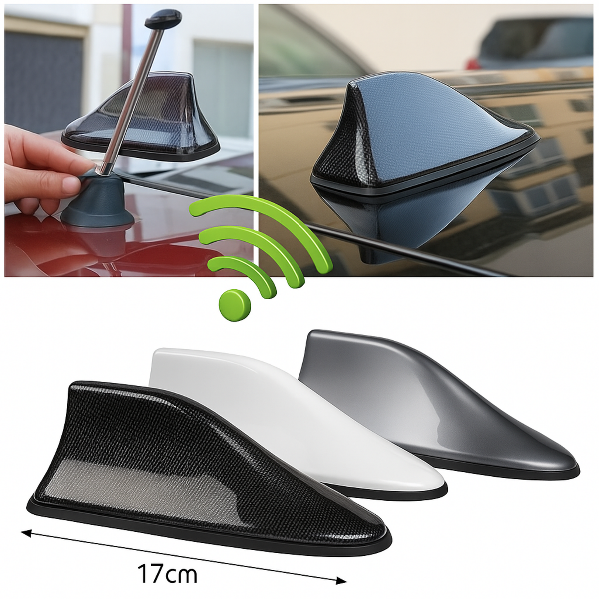 Antenne Shark – Look Sportif et Meilleure Réception Radio