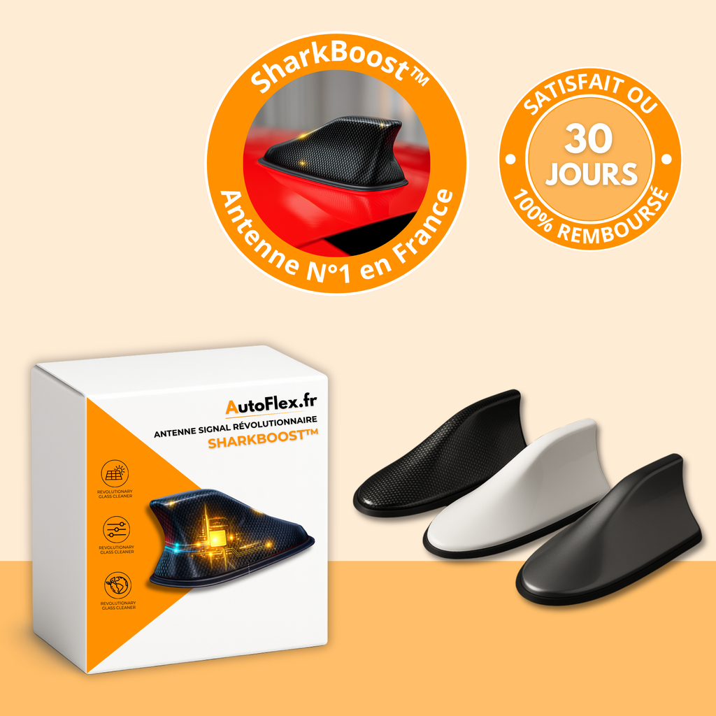 Amplificateur Antenne Voiture Shark – Meilleure Réception Radio