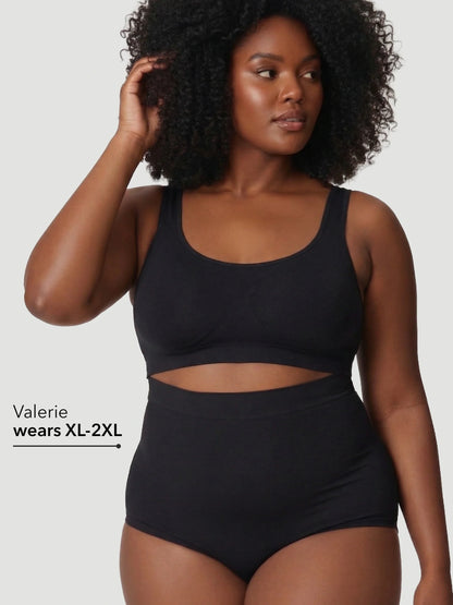 Culotte Gainante Taille Haute – Ventre Plat, Ne Glisse Pas