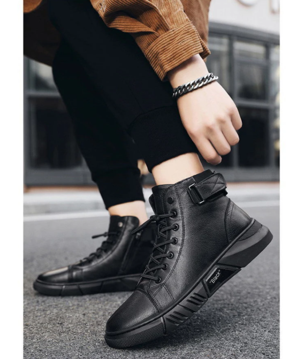Chaussures en Cuir de Qualité pour Hommes - Livraison Gratuite
