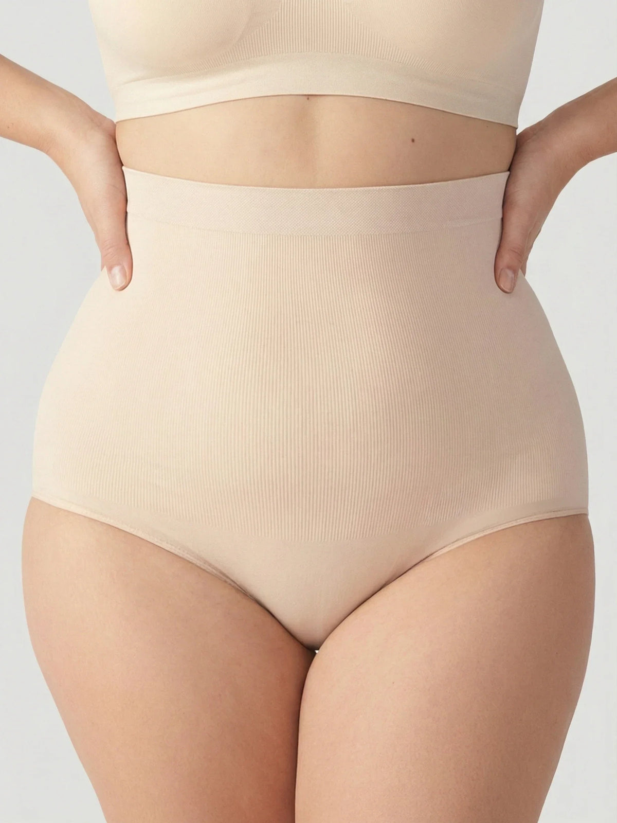 Culotte Gainante Taille Haute – Ventre Plat, Ne Glisse Pas