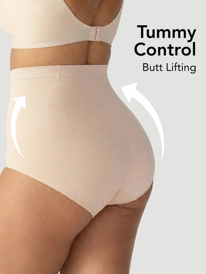 Culotte Gainante Taille Haute – Ventre Plat, Ne Glisse Pas