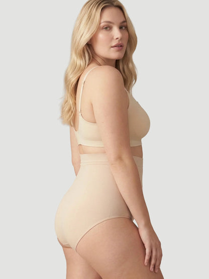 Culotte Gainante Taille Haute – Ventre Plat, Ne Glisse Pas
