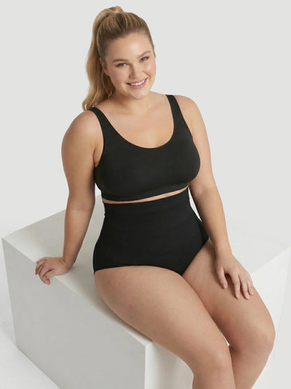 Culotte Gainante Taille Haute – Ventre Plat, Ne Glisse Pas