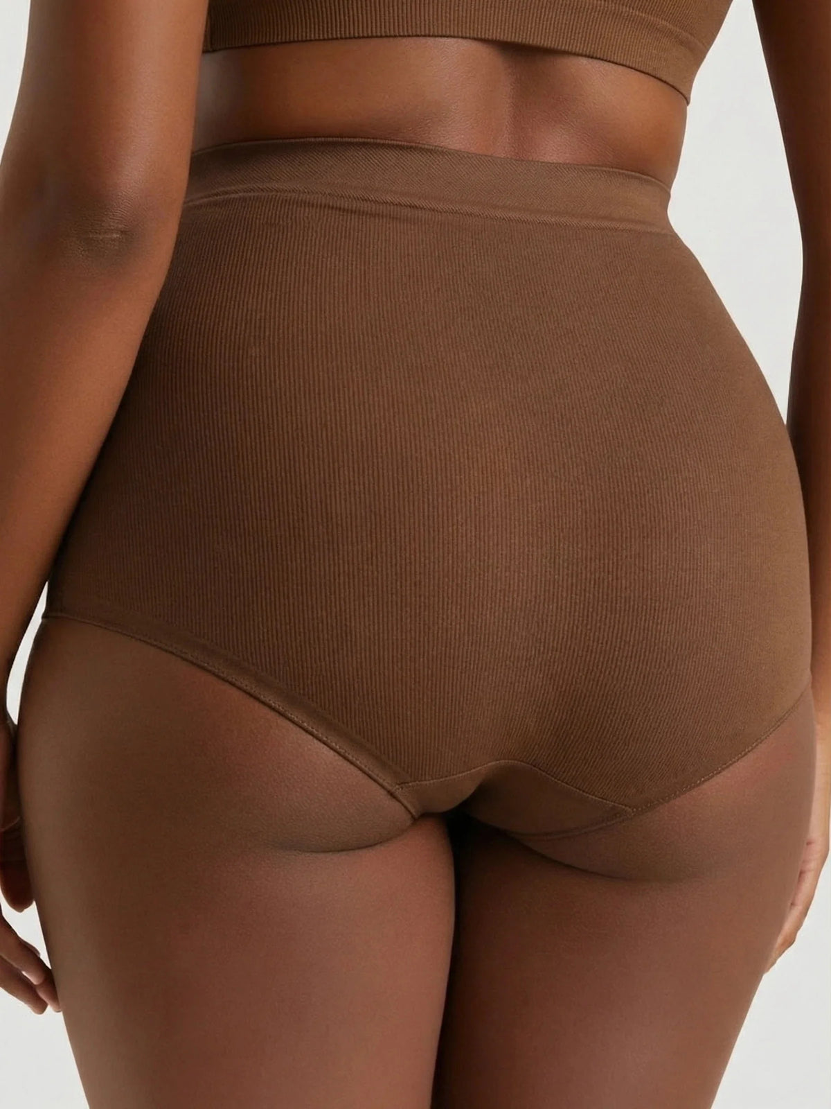 Culotte Gainante Taille Haute – Ventre Plat, Ne Glisse Pas