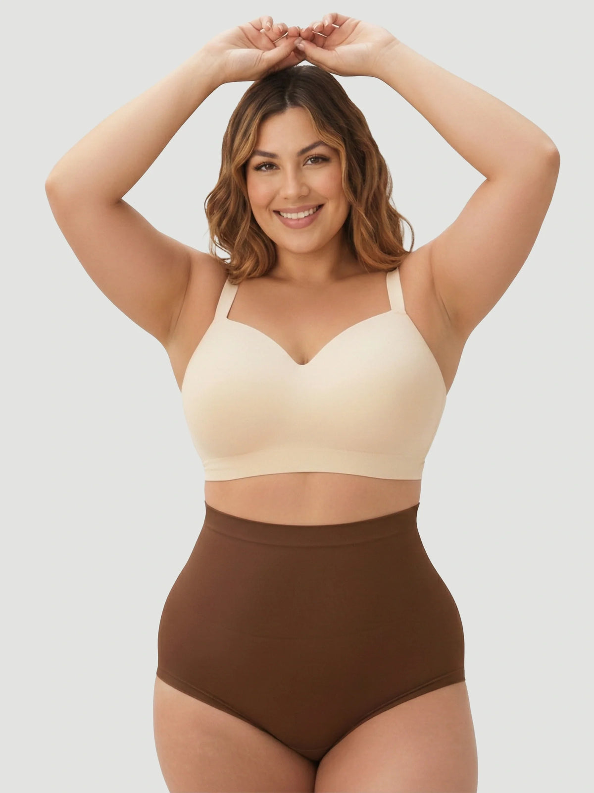 Culotte Gainante Taille Haute – Ventre Plat, Ne Glisse Pas