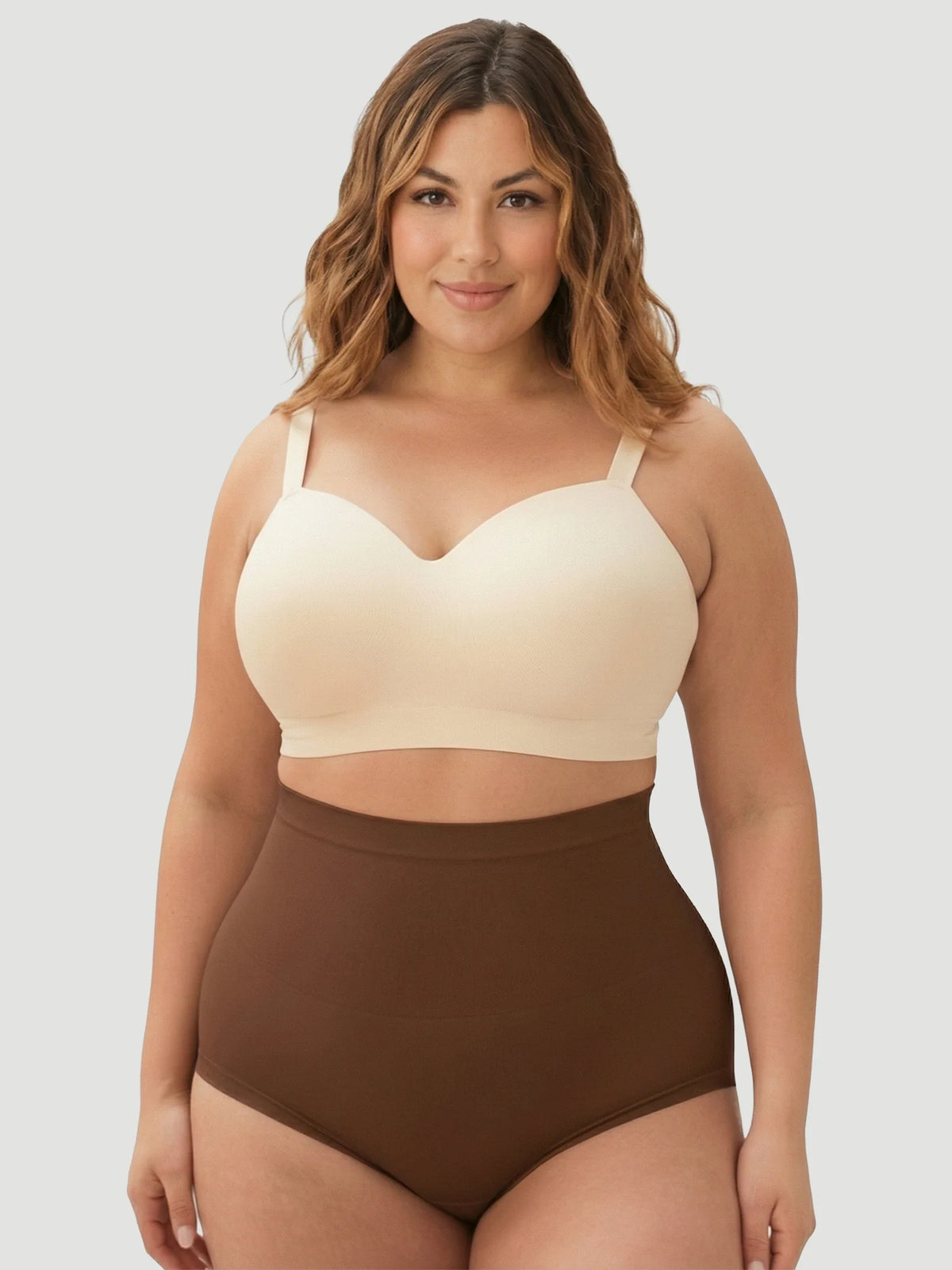 Culotte Gainante Taille Haute – Ventre Plat, Ne Glisse Pas