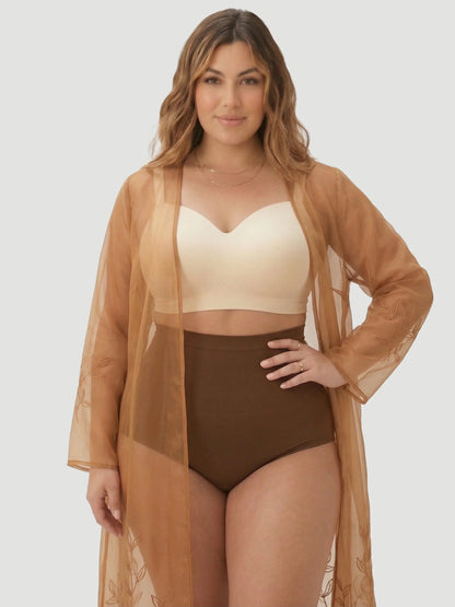 Culotte Gainante Taille Haute – Ventre Plat, Ne Glisse Pas