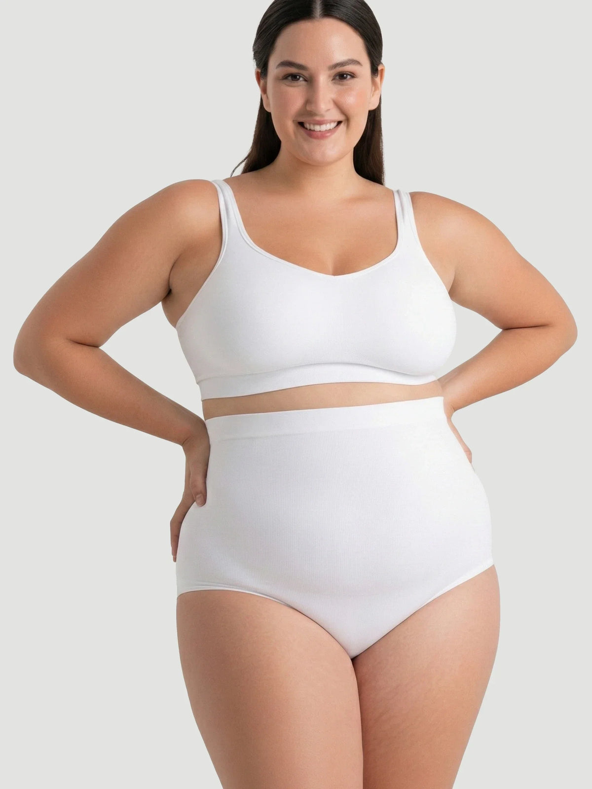 Culotte Gainante Taille Haute – Ventre Plat, Ne Glisse Pas